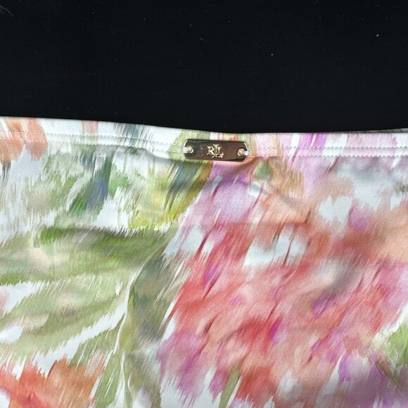 Lauren Ralph Lauren Womens Size 10 Pastel Floral Bikini Bottom Tropical Swimwear - Picture 5 of 8